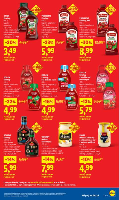 Lidl - gazetka promocyjna Oferta od poniedziałku od poniedziałku 24.08 do środy 26.08 - strona 31