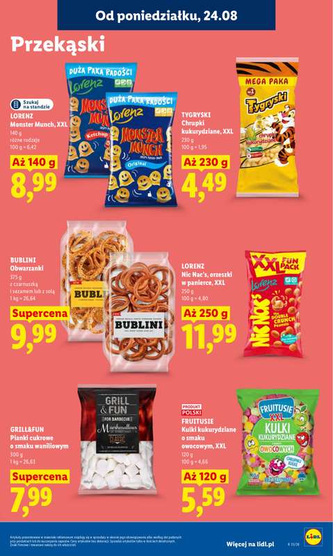 Lidl - gazetka promocyjna Oferta od poniedziałku od poniedziałku 24.08 do środy 26.08 - strona 81