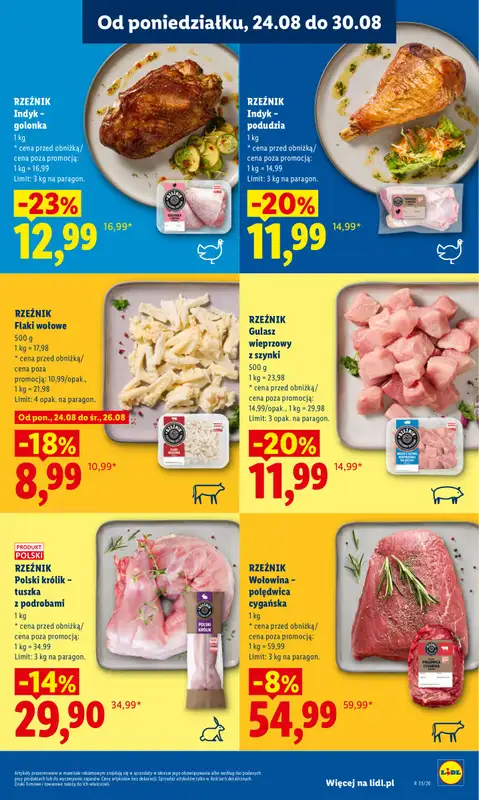 Lidl - gazetka promocyjna Oferta od poniedziałku od poniedziałku 24.08 do środy 26.08 - strona 47