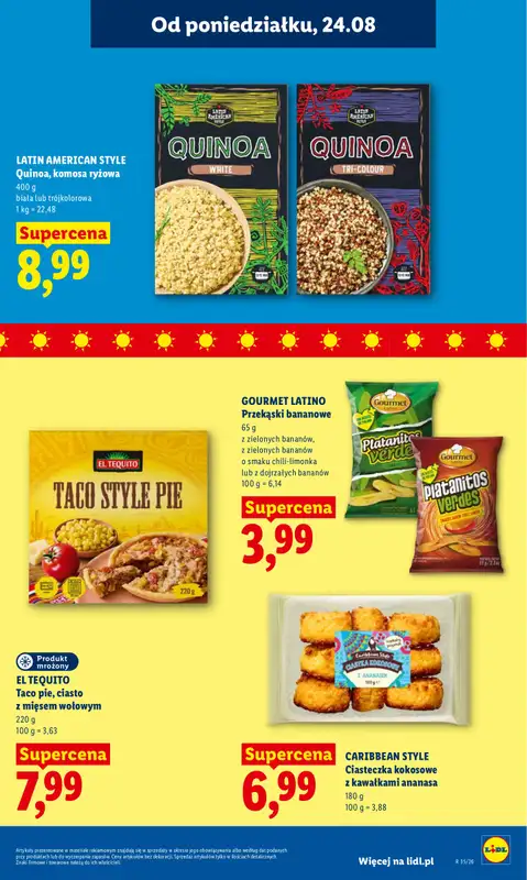 Lidl - gazetka promocyjna Oferta od poniedziałku od poniedziałku 24.08 do środy 26.08 - strona 65