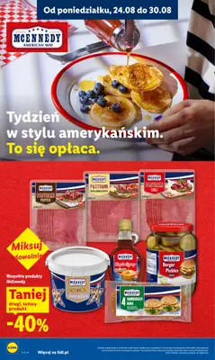 Lidl - gazetka promocyjna Oferta od poniedziałku od poniedziałku 24.08 do środy 26.08 - strona 54