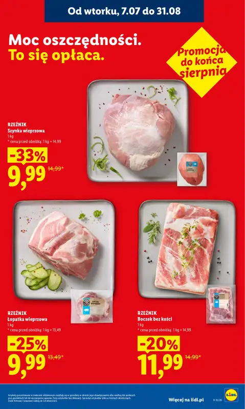 Lidl - gazetka promocyjna Oferta od poniedziałku od poniedziałku 24.08 do środy 26.08 - strona 15