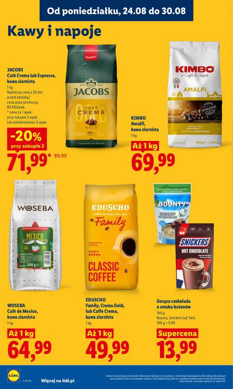 Lidl - gazetka promocyjna Oferta od poniedziałku od poniedziałku 24.08 do środy 26.08 - strona 78