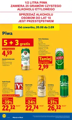Lidl - gazetka promocyjna Oferta od poniedziałku od poniedziałku 24.08 do środy 26.08 - strona 76