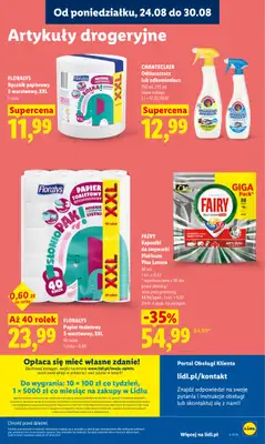 Lidl - gazetka promocyjna Oferta od poniedziałku od poniedziałku 24.08 do środy 26.08 - strona 93
