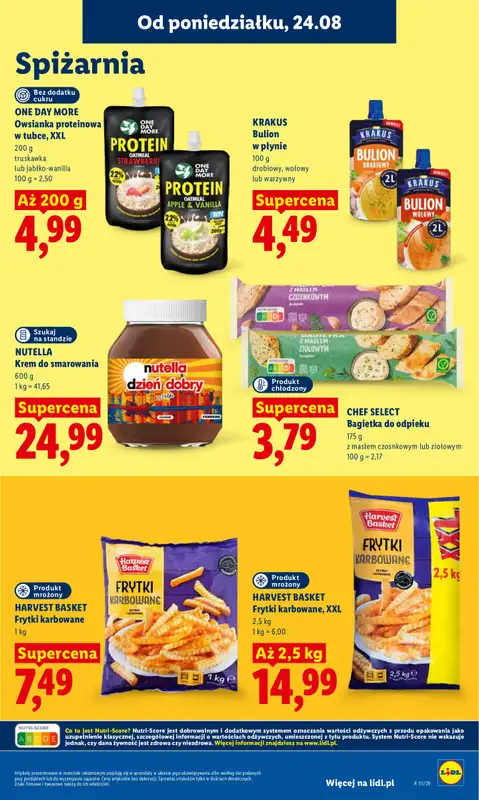 Lidl - gazetka promocyjna Oferta od poniedziałku od poniedziałku 24.08 do środy 26.08 - strona 87