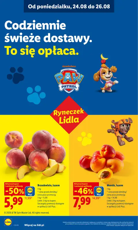 Lidl - gazetka promocyjna Oferta od poniedziałku od poniedziałku 24.08 do środy 26.08 - strona 40