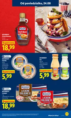 Lidl - gazetka promocyjna Oferta od poniedziałku od poniedziałku 24.08 do środy 26.08 - strona 55