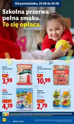 Lidl - gazetka promocyjna Oferta od poniedziałku od poniedziałku 24.08 do środy 26.08 - strona 66