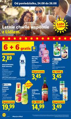 Lidl - gazetka promocyjna Oferta od poniedziałku od poniedziałku 24.08 do środy 26.08 - strona 74