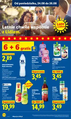 Lidl - gazetka promocyjna Oferta od poniedziałku od poniedziałku 24.08 do środy 26.08 - strona 74