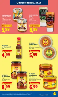 Lidl - gazetka promocyjna Oferta od poniedziałku od poniedziałku 24.08 do środy 26.08 - strona 61