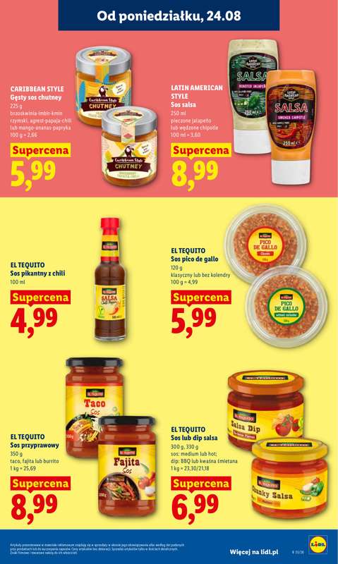 Lidl - gazetka promocyjna Oferta od poniedziałku od poniedziałku 24.08 do środy 26.08 - strona 61