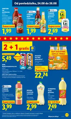 Lidl - gazetka promocyjna Oferta od poniedziałku od poniedziałku 24.08 do środy 26.08 - strona 73