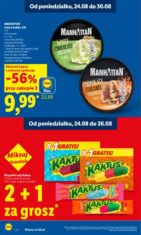 Lidl - gazetka promocyjna Oferta od poniedziałku od poniedziałku 24.08 do środy 26.08 - strona 20
