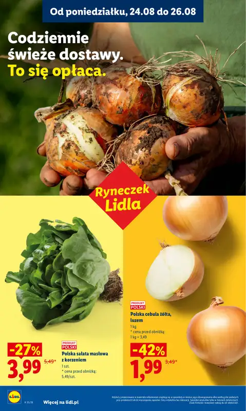 Lidl - gazetka promocyjna Oferta od poniedziałku od poniedziałku 24.08 do środy 26.08 - strona 38