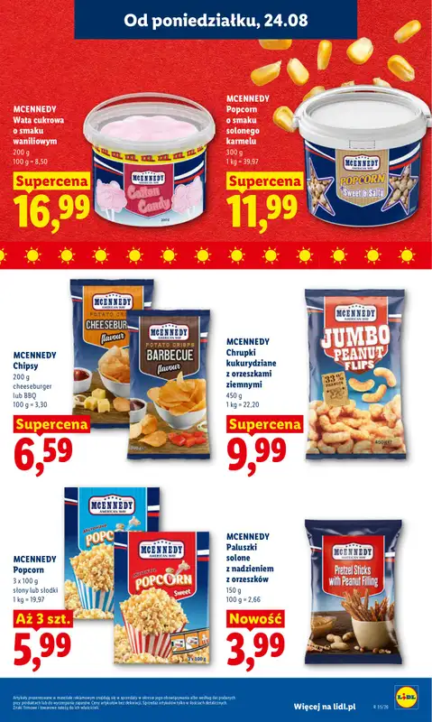 Lidl - gazetka promocyjna Oferta od poniedziałku od poniedziałku 24.08 do środy 26.08 - strona 59
