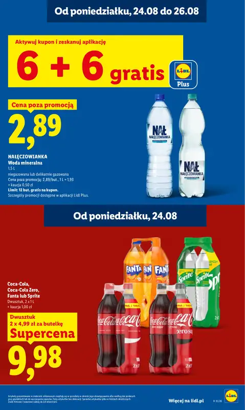 Lidl - gazetka promocyjna Oferta od poniedziałku od poniedziałku 24.08 do środy 26.08 - strona 23