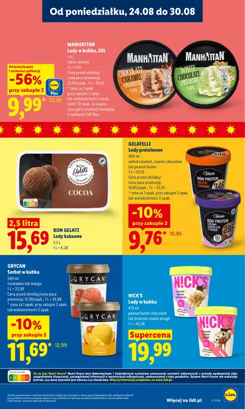 Lidl - gazetka promocyjna Oferta od poniedziałku od poniedziałku 24.08 do środy 26.08 - strona 71
