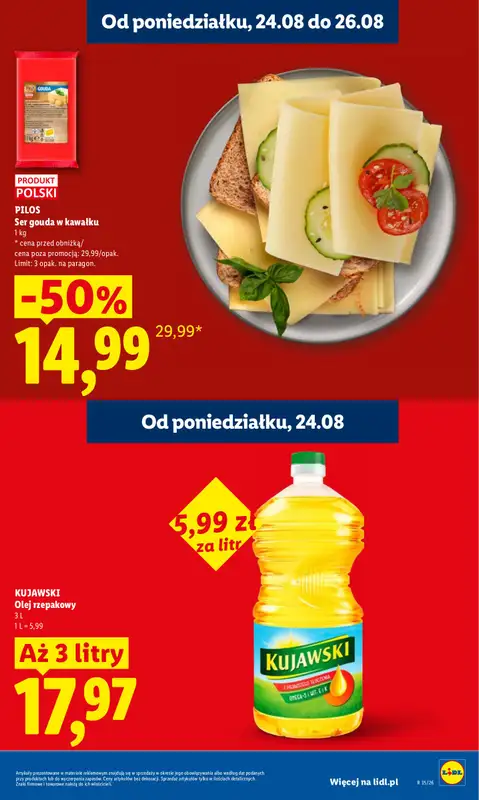 Lidl - gazetka promocyjna Oferta od poniedziałku od poniedziałku 24.08 do środy 26.08 - strona 11