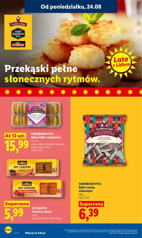 Lidl - gazetka promocyjna Oferta od poniedziałku od poniedziałku 24.08 do środy 26.08 - strona 64