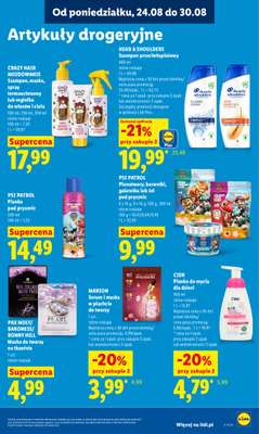 Lidl - gazetka promocyjna Oferta od poniedziałku od poniedziałku 24.08 do środy 26.08 - strona 91