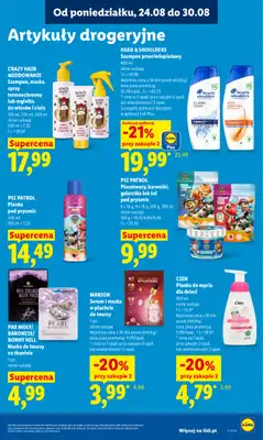 Lidl - gazetka promocyjna Oferta od poniedziałku od poniedziałku 24.08 do środy 26.08 - strona 91