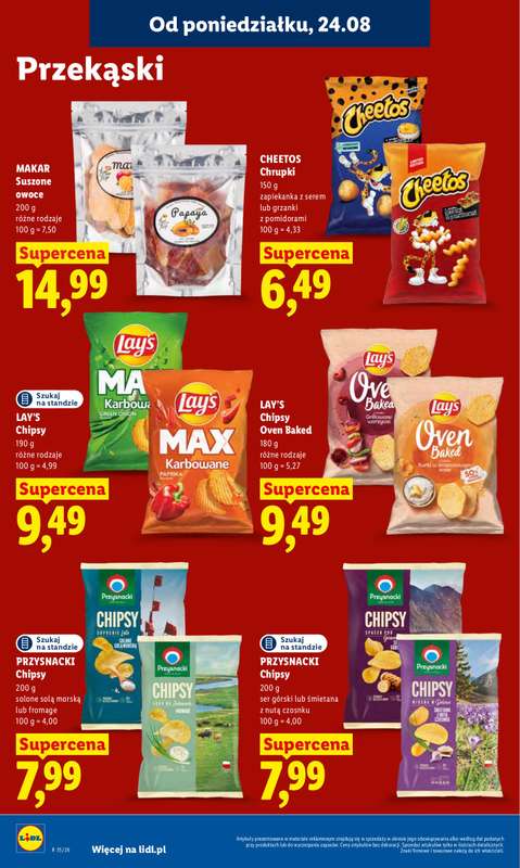 Lidl - gazetka promocyjna Oferta od poniedziałku od poniedziałku 24.08 do środy 26.08 - strona 80