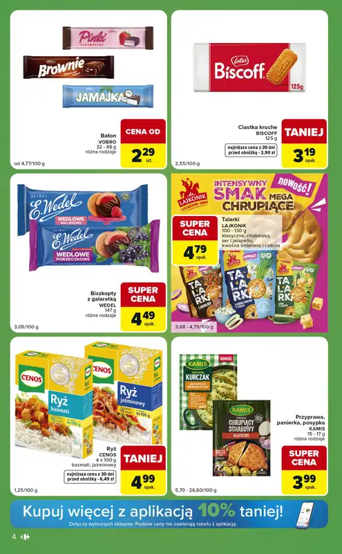 Carrefour Express - gazetka promocyjna Gazetka Express od wtorku 25.08 do poniedziałku 31.08 - strona 4