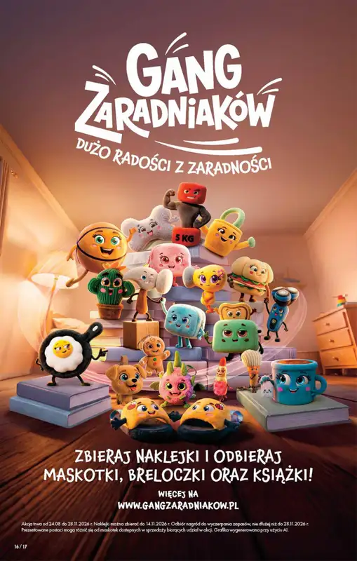 Biedronka - gazetka promocyjna Gang zaradniaków  