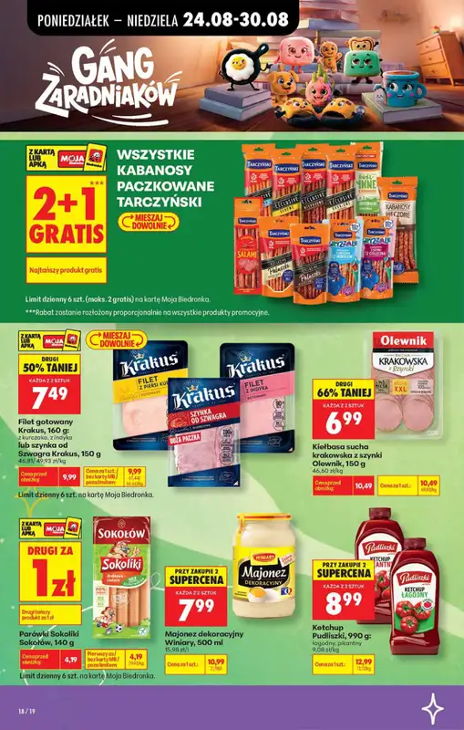 Biedronka - gazetka promocyjna Gang zaradniaków   - strona 3