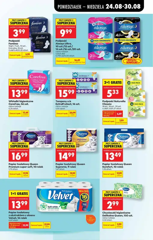 Biedronka - gazetka promocyjna Od poniedziałku od poniedziałku 24.08 do soboty 29.08 - strona 57