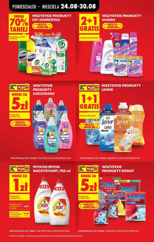 Biedronka - gazetka promocyjna Od poniedziałku od poniedziałku 24.08 do soboty 29.08 - strona 11