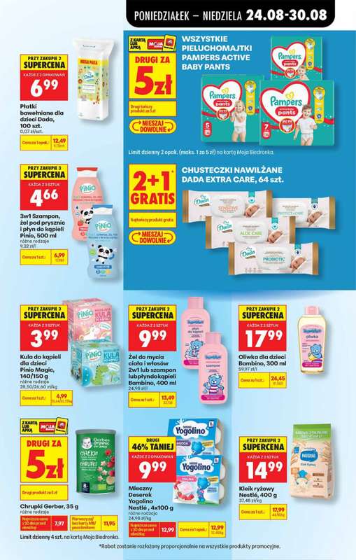 Biedronka - gazetka promocyjna Od poniedziałku od poniedziałku 24.08 do soboty 29.08 - strona 59