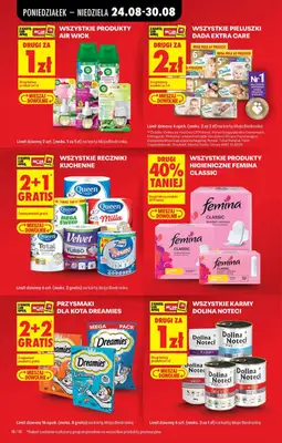 Biedronka - gazetka promocyjna Od poniedziałku od poniedziałku 24.08 do soboty 29.08 - strona 12
