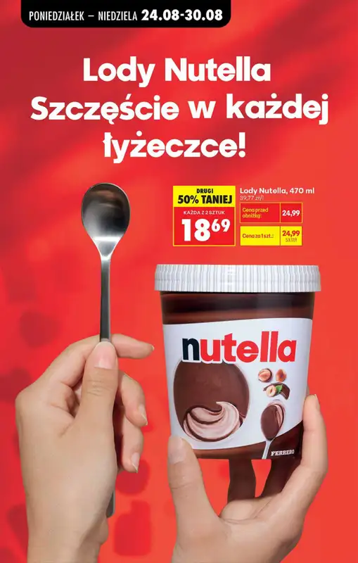 Biedronka - gazetka promocyjna Od poniedziałku od poniedziałku 24.08 do soboty 29.08 - strona 77