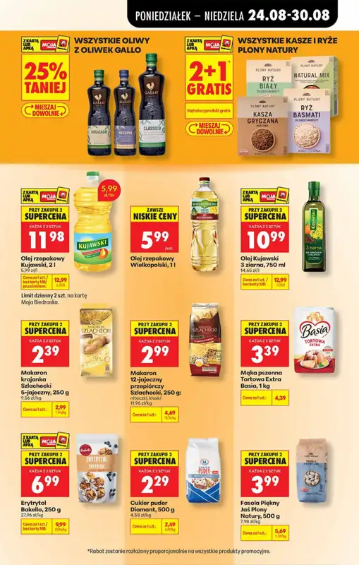 Biedronka - gazetka promocyjna Od poniedziałku, Z ladą tradycyjną od poniedziałku 24.08 do soboty 29.08 - strona 43