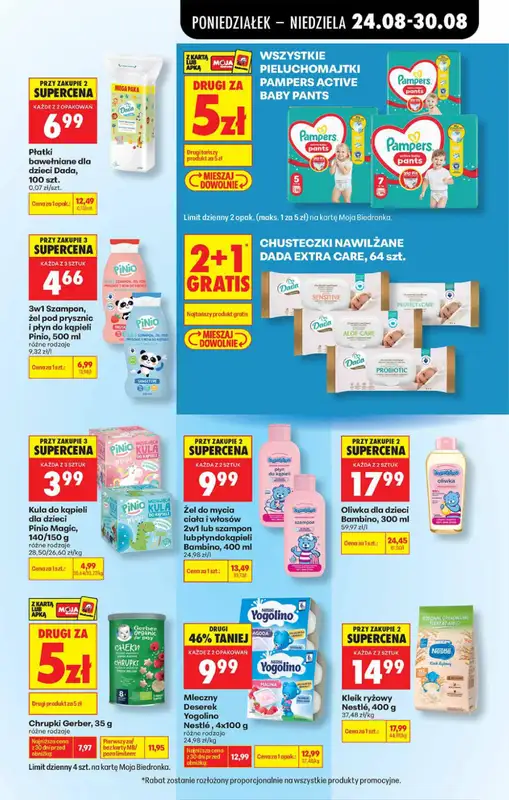 Biedronka - gazetka promocyjna Od poniedziałku, Z ladą tradycyjną od poniedziałku 24.08 do soboty 29.08 - strona 59