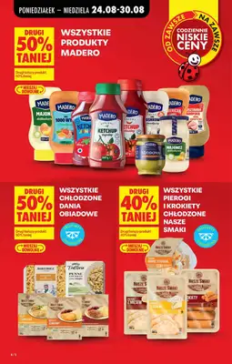 Biedronka - gazetka promocyjna Od poniedziałku, Z ladą tradycyjną od poniedziałku 24.08 do soboty 29.08 - strona 4