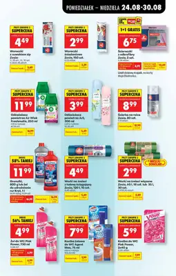 Biedronka - gazetka promocyjna Od poniedziałku, Z ladą tradycyjną od poniedziałku 24.08 do soboty 29.08 - strona 61
