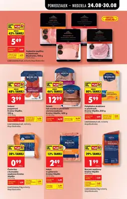 Biedronka - gazetka promocyjna Od poniedziałku, Z ladą tradycyjną od poniedziałku 24.08 do soboty 29.08 - strona 39