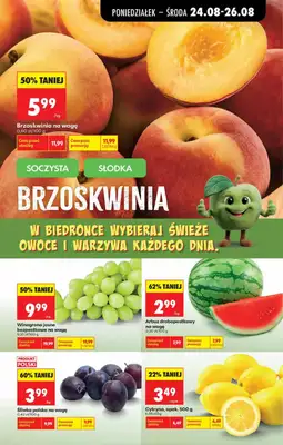 Biedronka - gazetka promocyjna Od poniedziałku, Z ladą tradycyjną od poniedziałku 24.08 do soboty 29.08 - strona 25