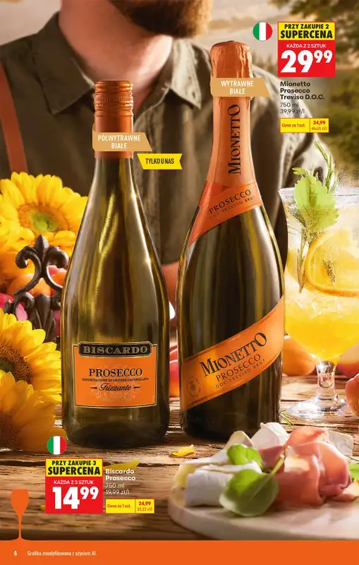 Biedronka - gazetka promocyjna Czas na Toast! od poniedziałku 24.08 do soboty 05.09 - strona 4