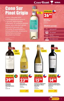 Biedronka - gazetka promocyjna Czas na Toast! od poniedziałku 24.08 do soboty 05.09 - strona 7