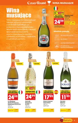 Biedronka - gazetka promocyjna Czas na Toast! od poniedziałku 24.08 do soboty 05.09 - strona 5