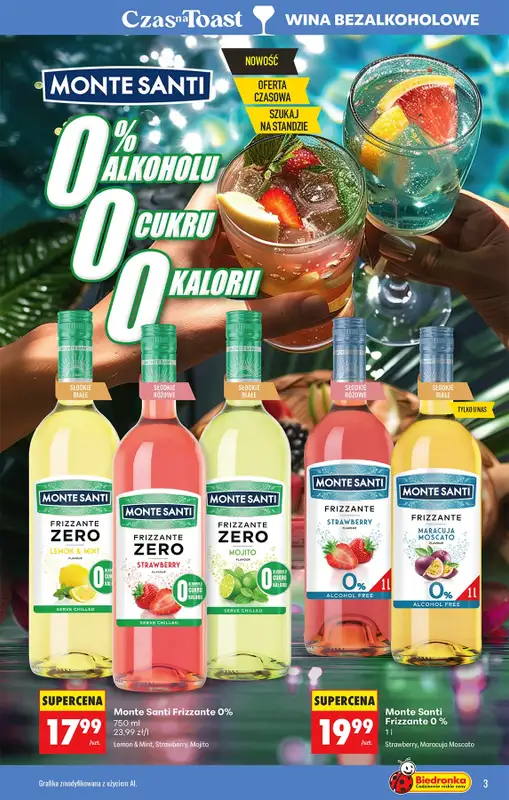 Biedronka - gazetka promocyjna Czas na Toast!   - strona 3