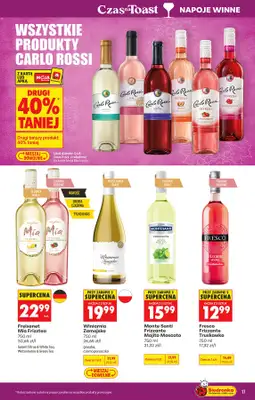 Biedronka - gazetka promocyjna Czas na Toast! od poniedziałku 24.08 do soboty 05.09 - strona 19