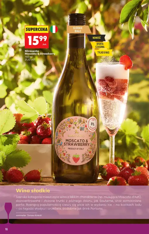 Biedronka - gazetka promocyjna Czas na Toast! od poniedziałku 24.08 do soboty 05.09 - strona 18