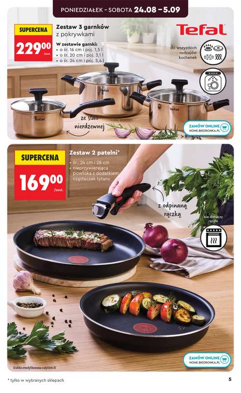 Biedronka - gazetka promocyjna Hity i inspiracje, od 24.08 od poniedziałku 24.08 do środy 09.09 - strona 9