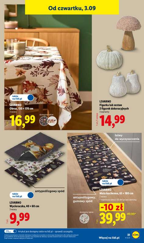 Lidl - gazetka promocyjna Katalog od poniedziałku 31.08 do soboty 05.09 - strona 37